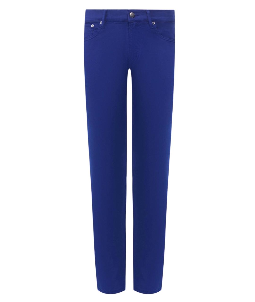 RALPH LAUREN PURPLE LABEL Синие джинсы, фото 9