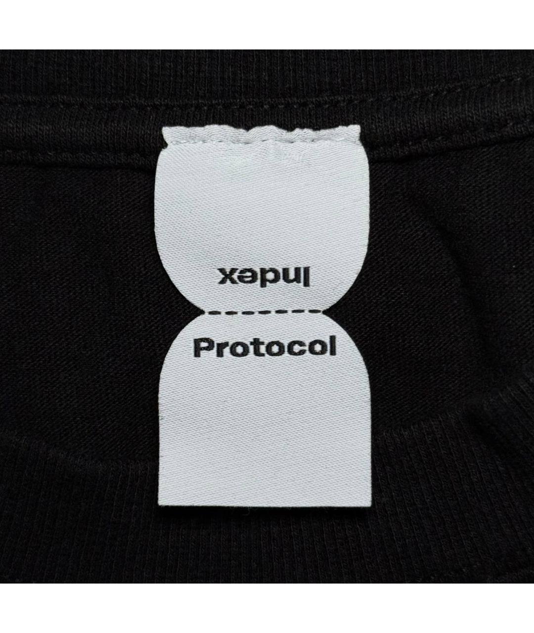 PROTOCOL INDEX Черная футболка, фото 8
