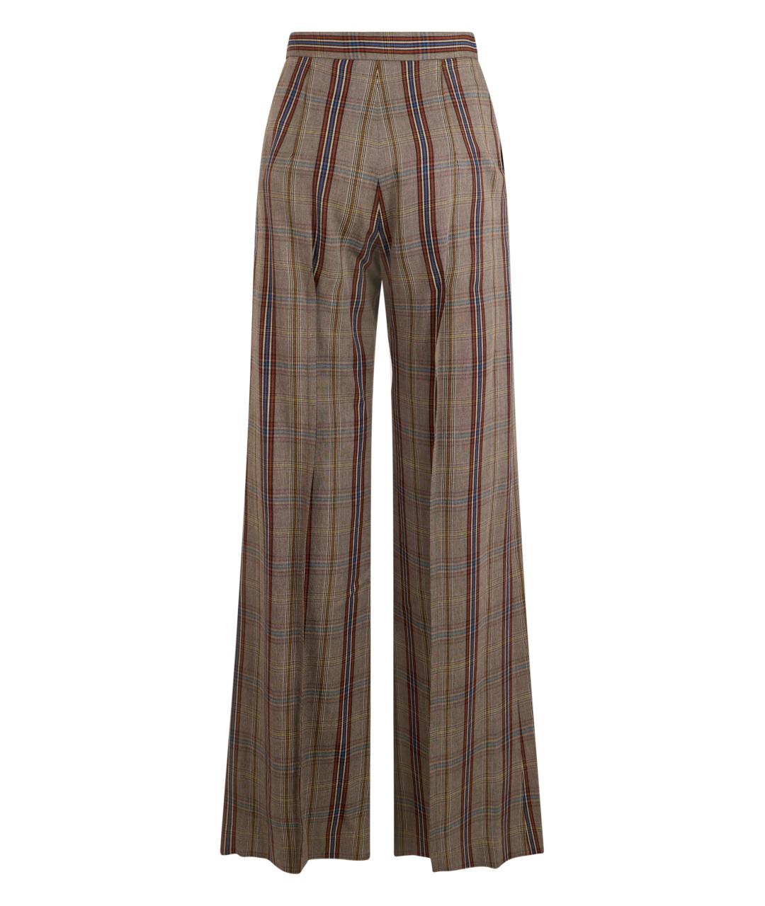 VIVIENNE WESTWOOD Мульти вискозные брюки широкие, фото 2
