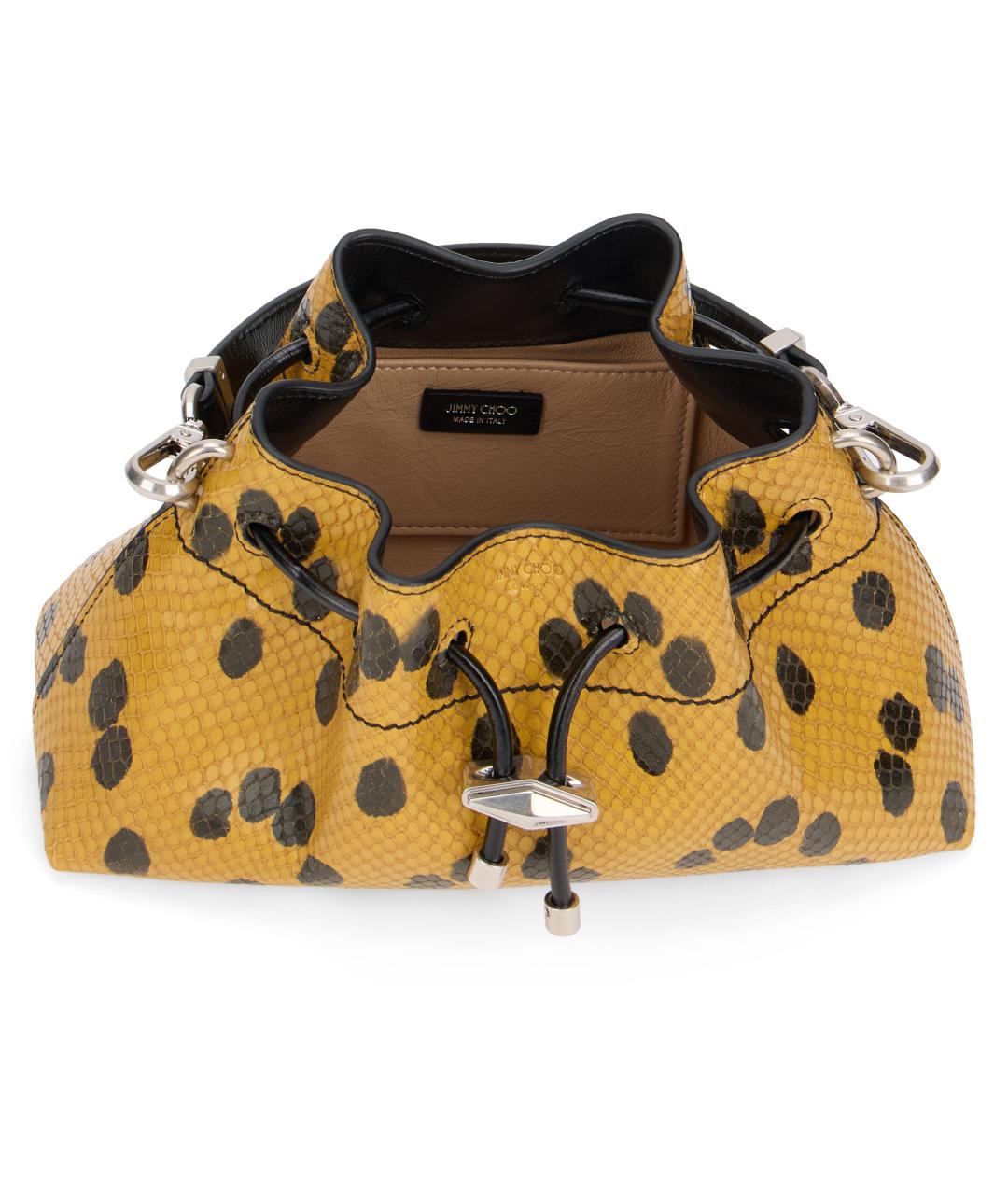JIMMY CHOO Мульти кожаная сумка с короткими ручками, фото 5