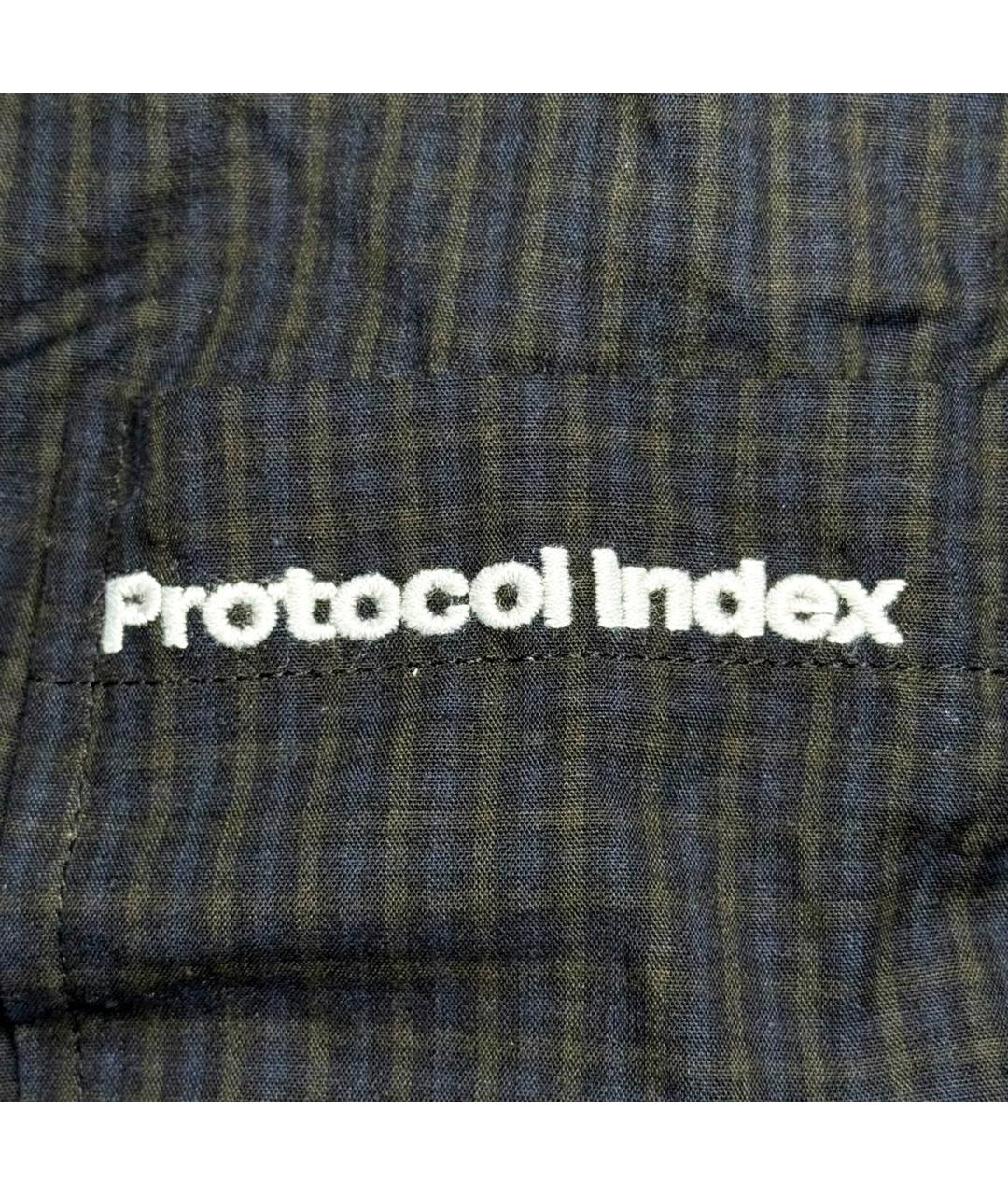 PROTOCOL INDEX Черная кэжуал рубашка, фото 6
