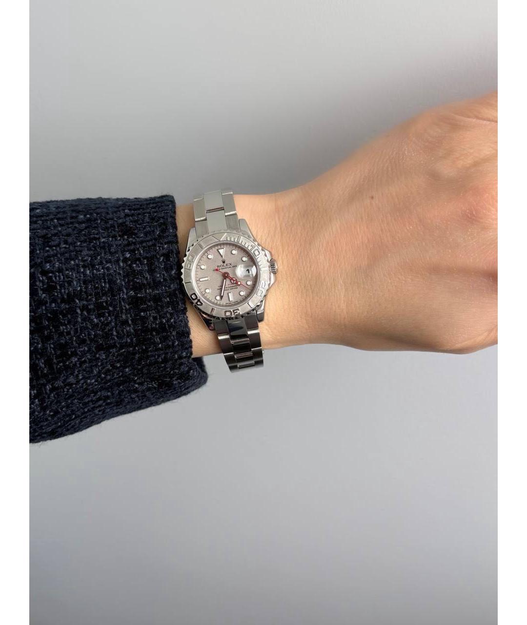 ROLEX Серебряные часы, фото 7