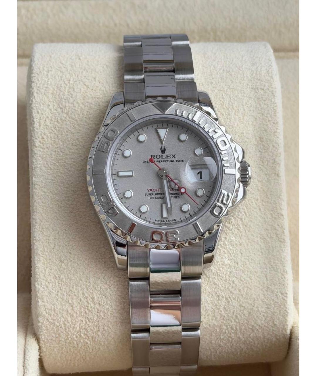ROLEX Серебряные часы, фото 9
