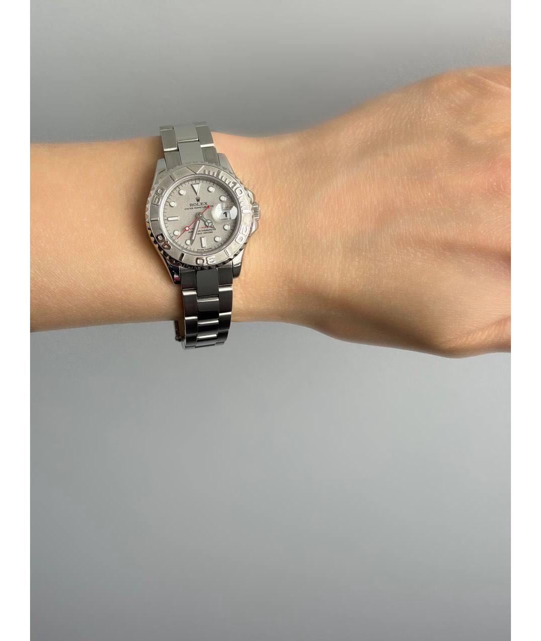 ROLEX Серебряные часы, фото 6