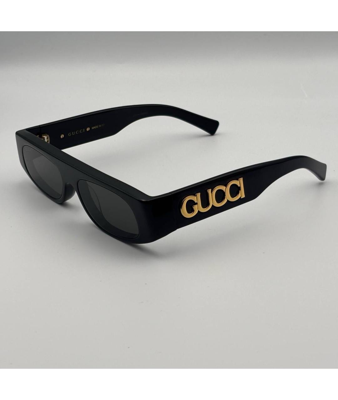 GUCCI Черные солнцезащитные очки, фото 2