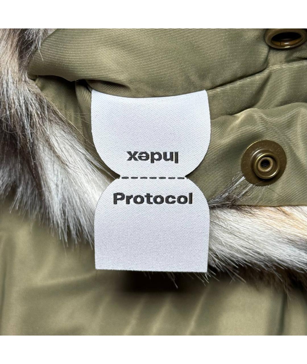 PROTOCOL INDEX Хаки парка, фото 9
