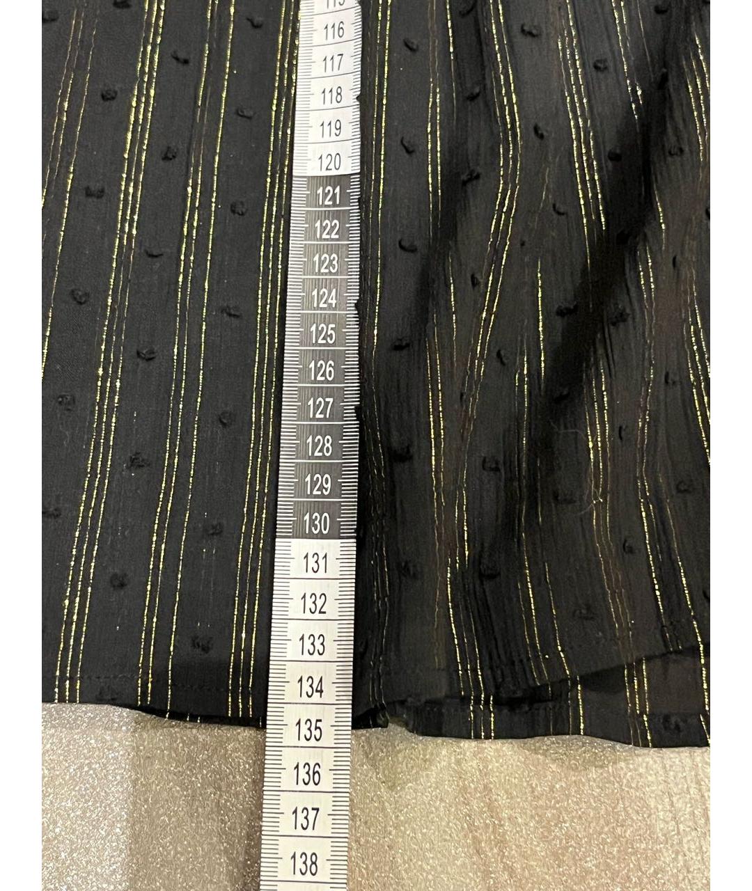 TWIN-SET Черное хлопковое повседневное платье, фото 6