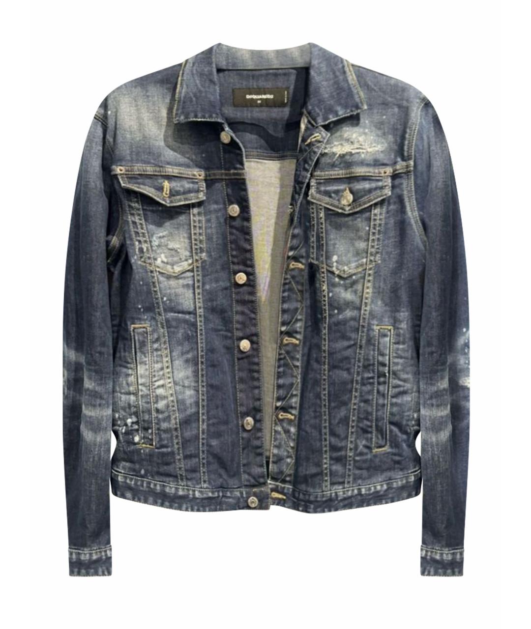DSQUARED2 Синяя деним куртка, фото 1