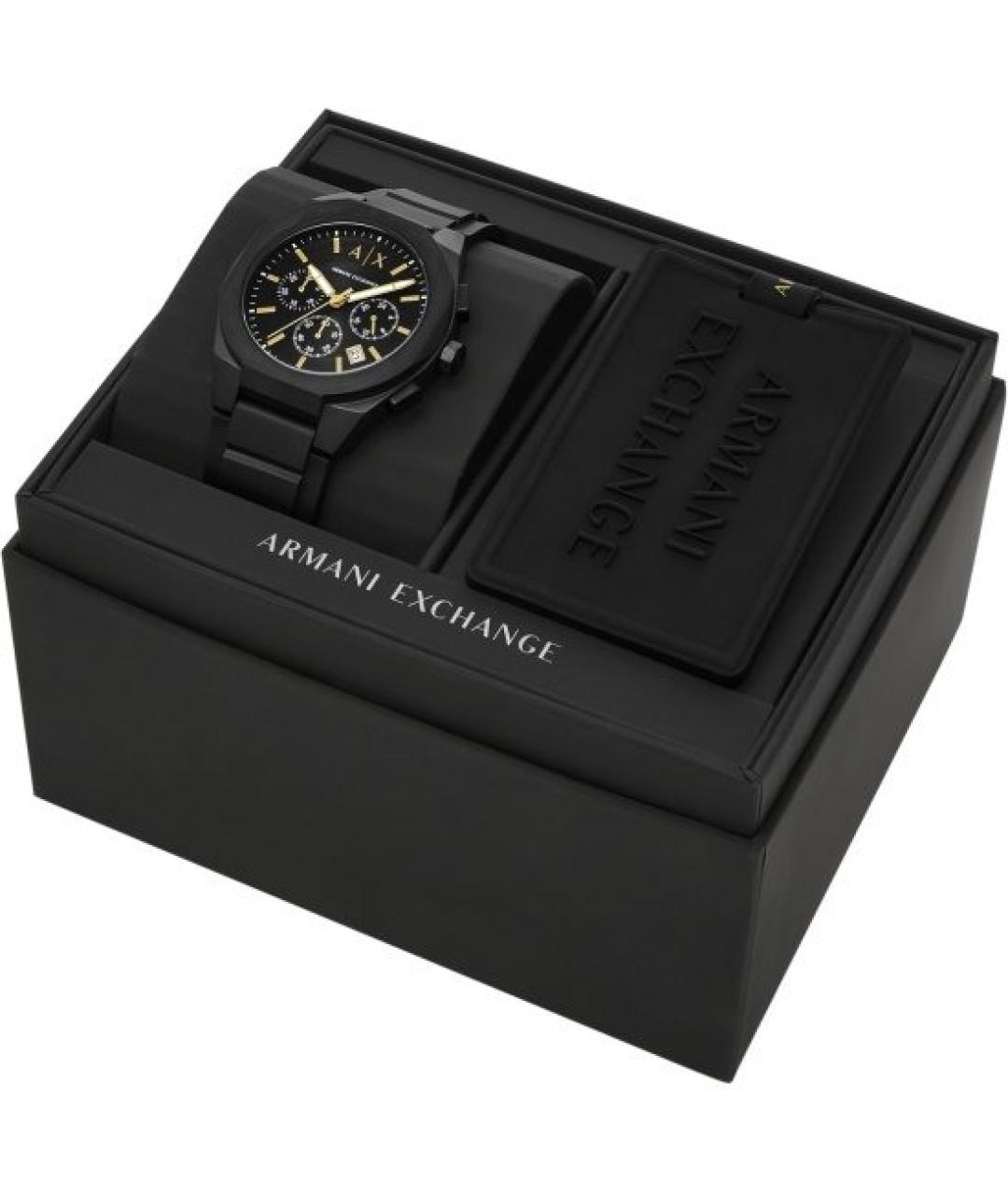 ARMANI EXCHANGE Черные стальные часы, фото 3