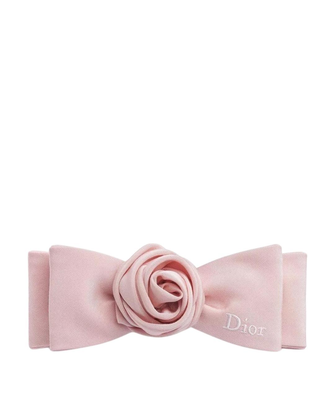 CHRISTIAN DIOR Розовая заколка, фото 1