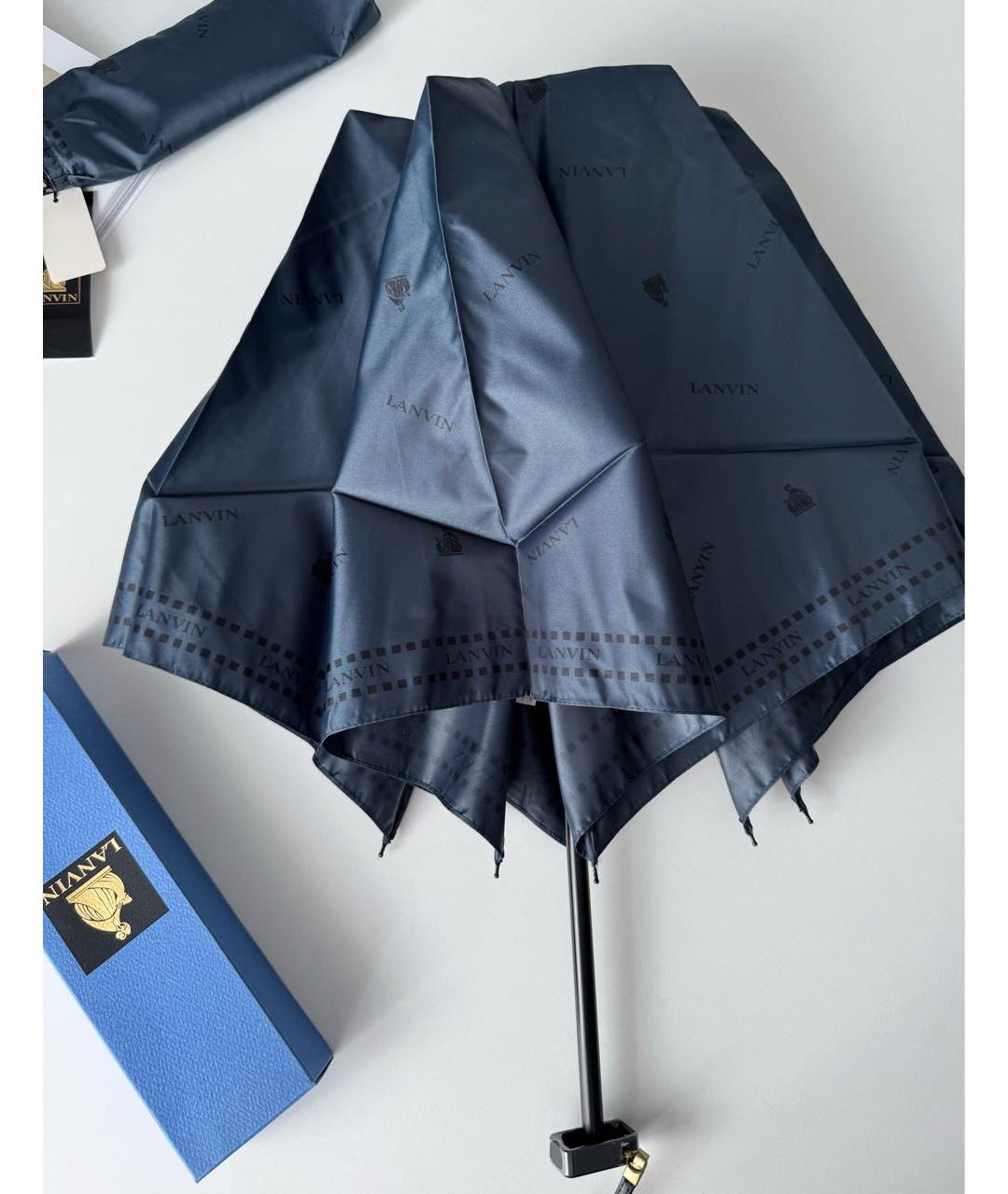 LANVIN Синий зонт, фото 8