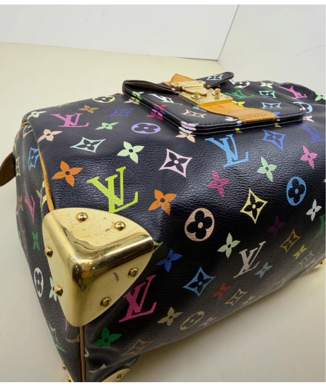 LOUIS VUITTON Мульти кожаная сумка с короткими ручками, фото 4