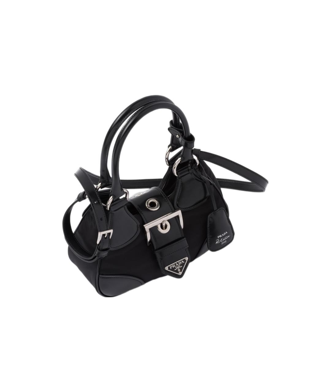 PRADA Черная нейлоновая сумка через плечо, фото 2