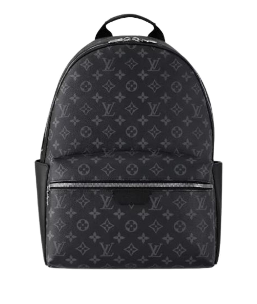 LOUIS VUITTON Антрацитовый рюкзак из канвы, фото 1