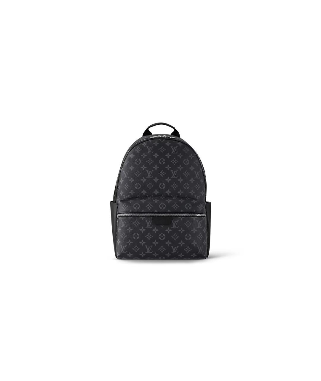 LOUIS VUITTON Антрацитовый рюкзак из канвы, фото 3
