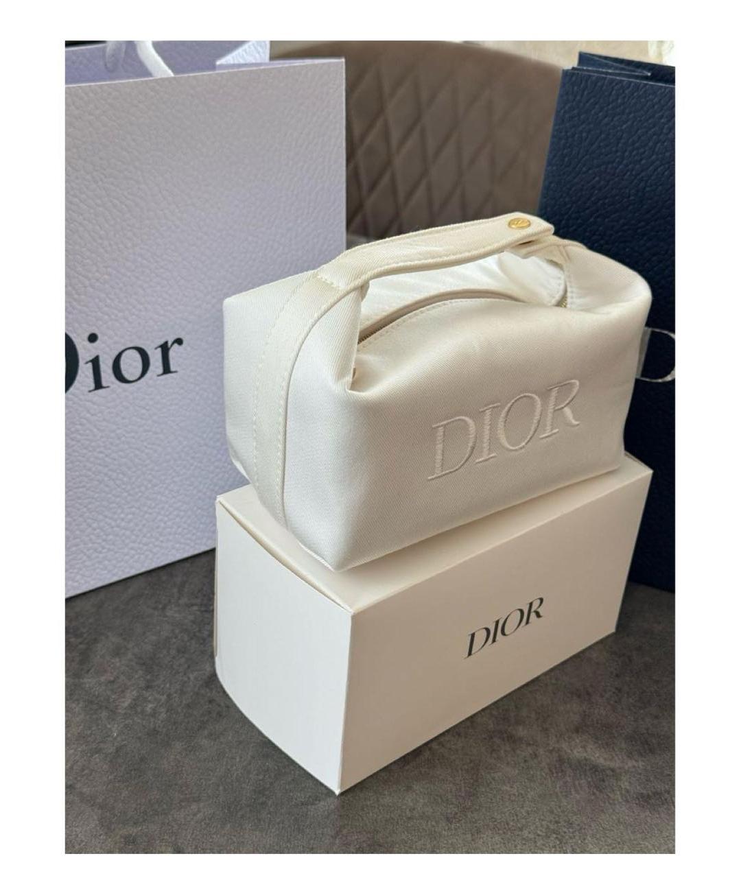DIOR BEAUTY Белая тканевая косметичка, фото 6