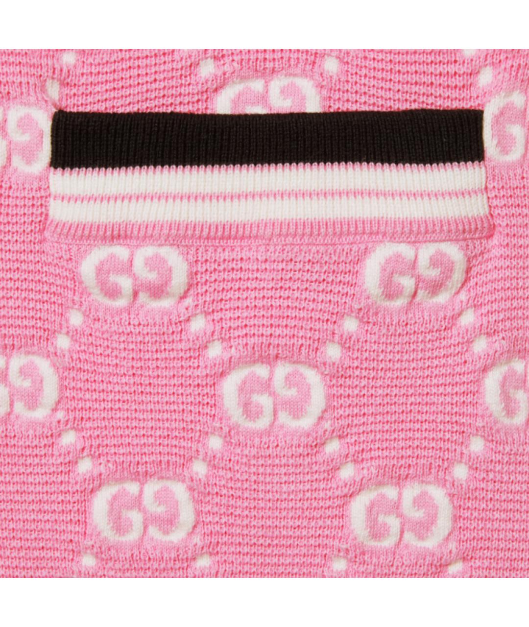 GUCCI Розовый кардиган, фото 2