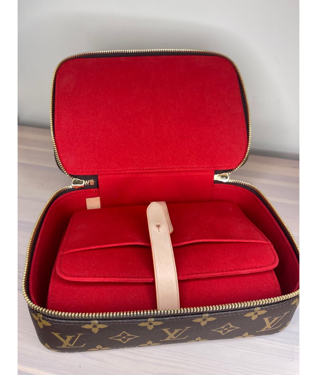 LOUIS VUITTON Коричневая шкатулка, фото 5