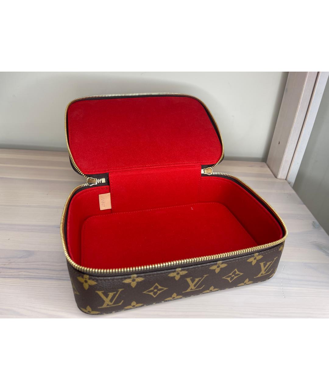 LOUIS VUITTON Коричневая шкатулка, фото 7