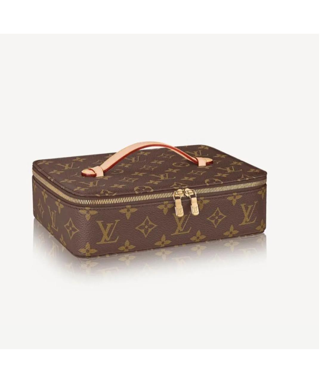 LOUIS VUITTON Коричневая шкатулка, фото 10