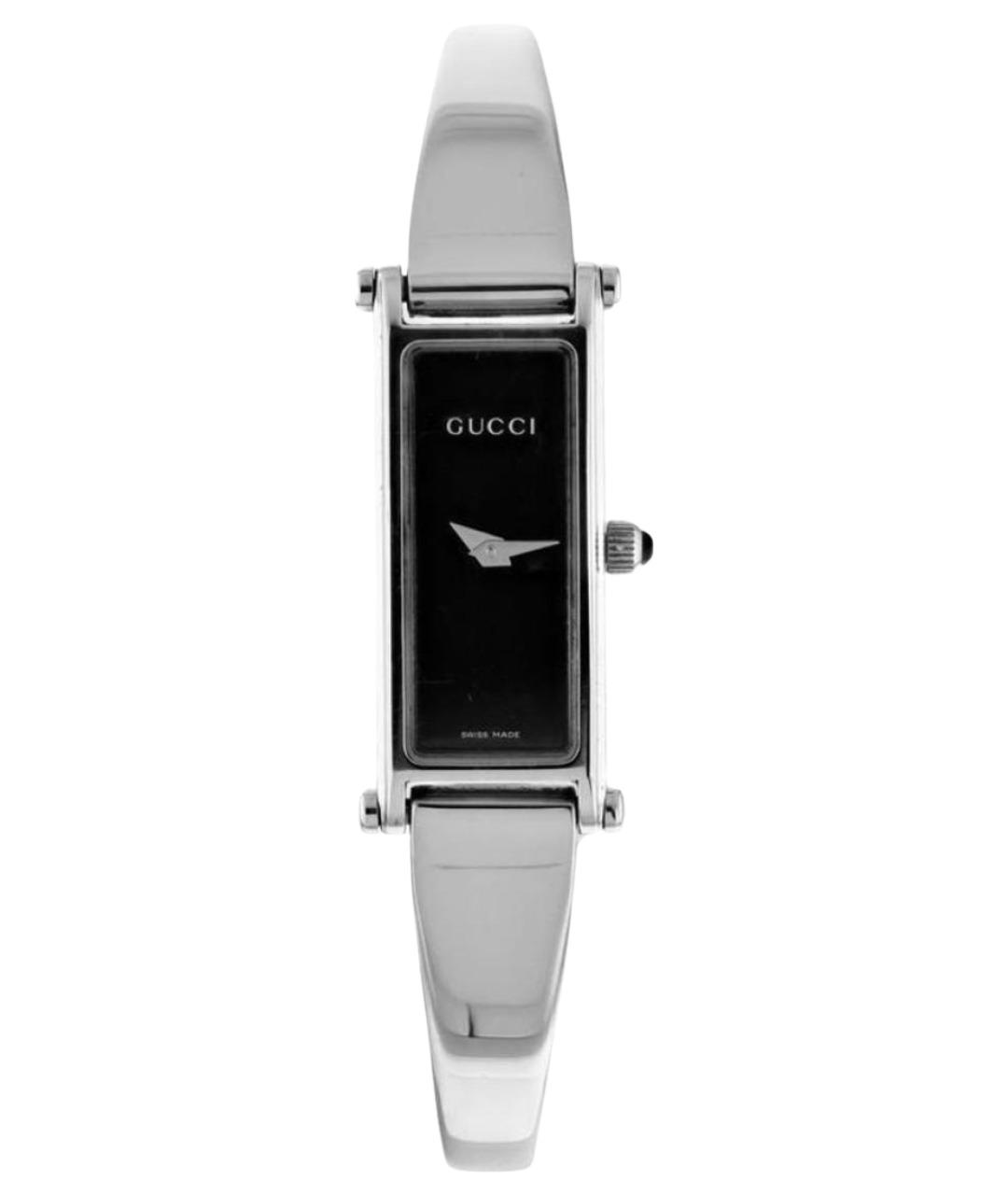 GUCCI Серебряные стальные часы, фото 1