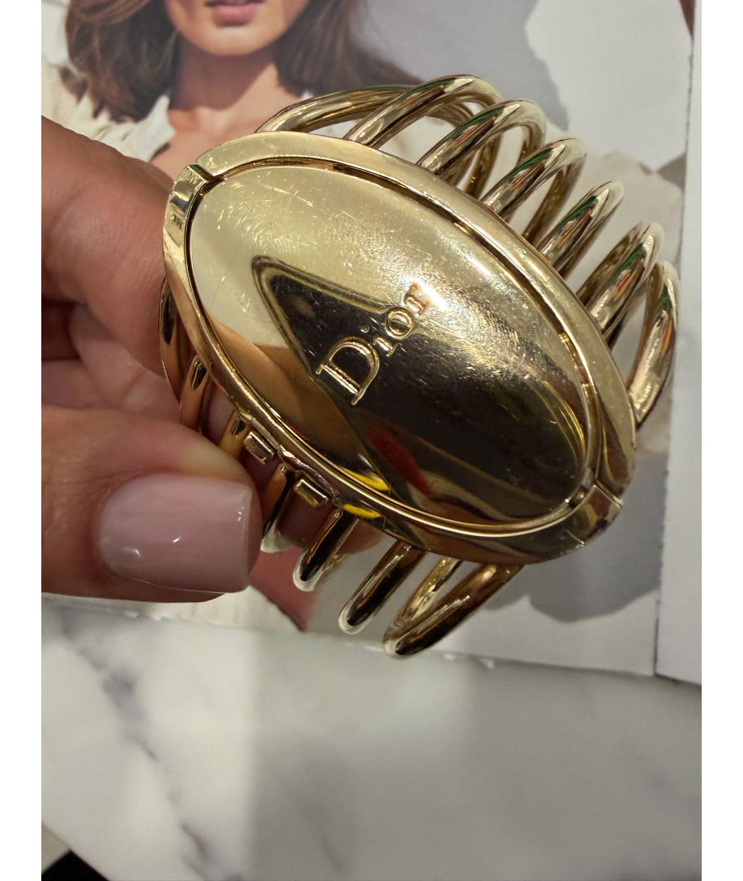 CHRISTIAN DIOR Золотой браслет, фото 4