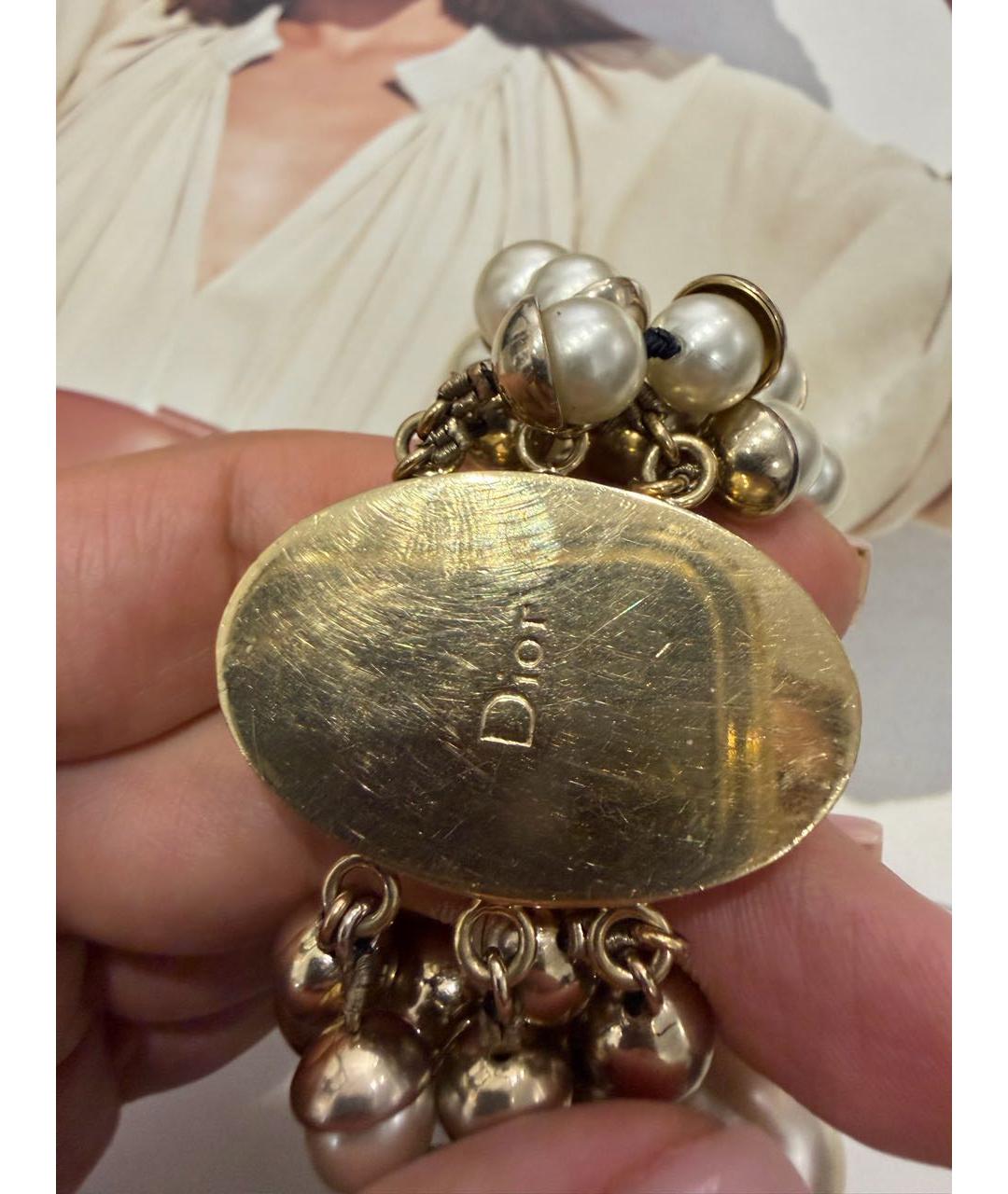 CHRISTIAN DIOR Золотой браслет, фото 8