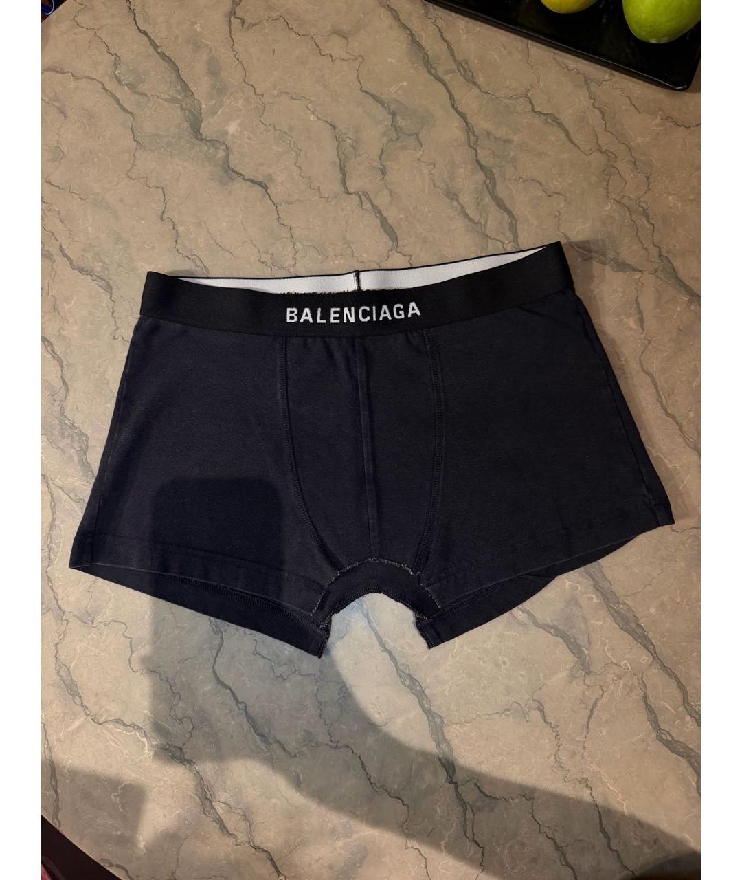 BALENCIAGA Серая хлопковая юбка мини, фото 8