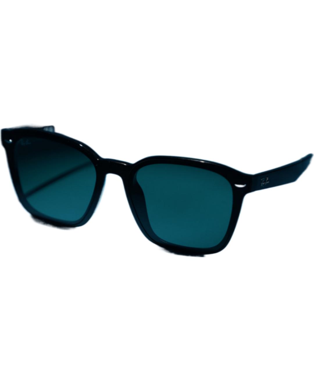 RAY BAN Черные пластиковые солнцезащитные очки, фото 5
