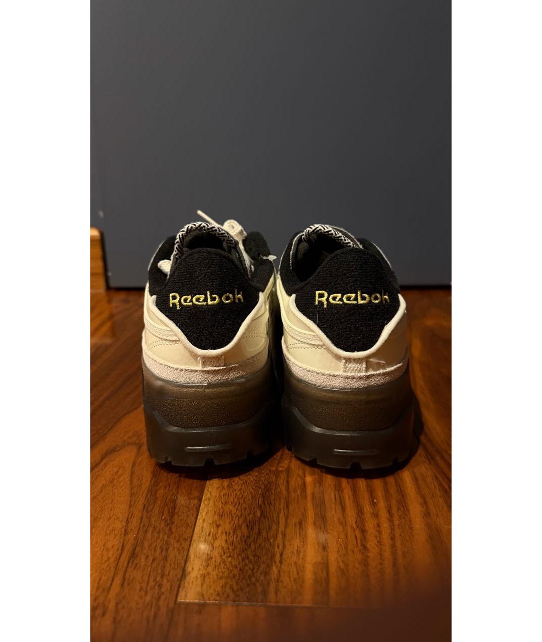 REEBOK Белые кожаные кроссовки, фото 4