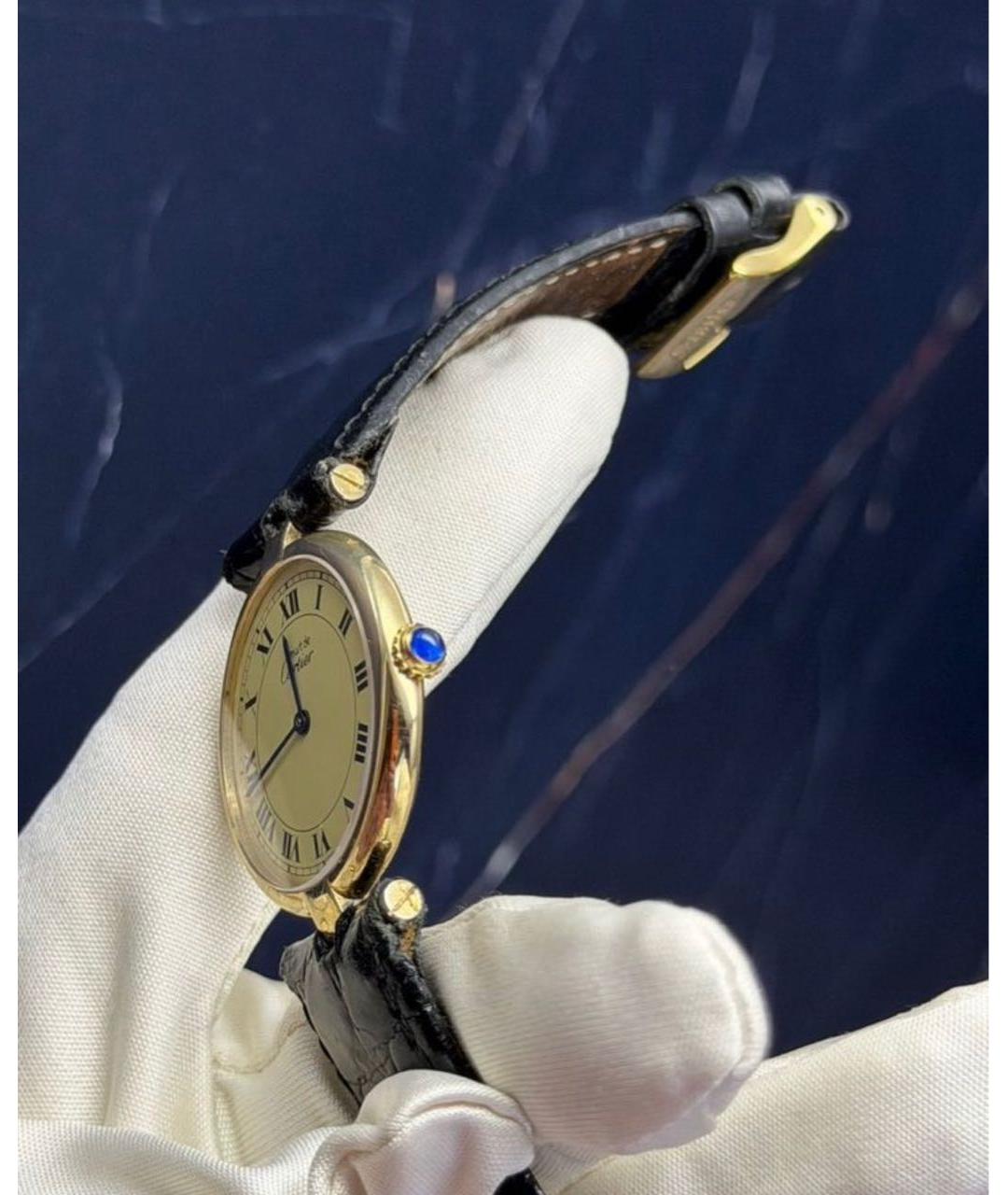 CARTIER Золотые часы, фото 4