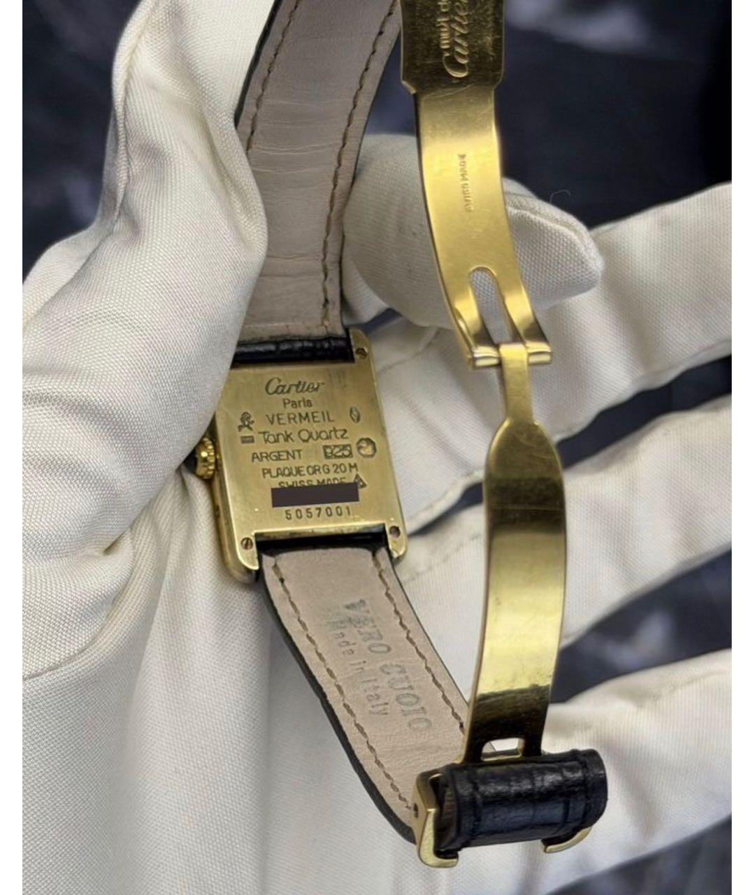 CARTIER Белые часы, фото 3