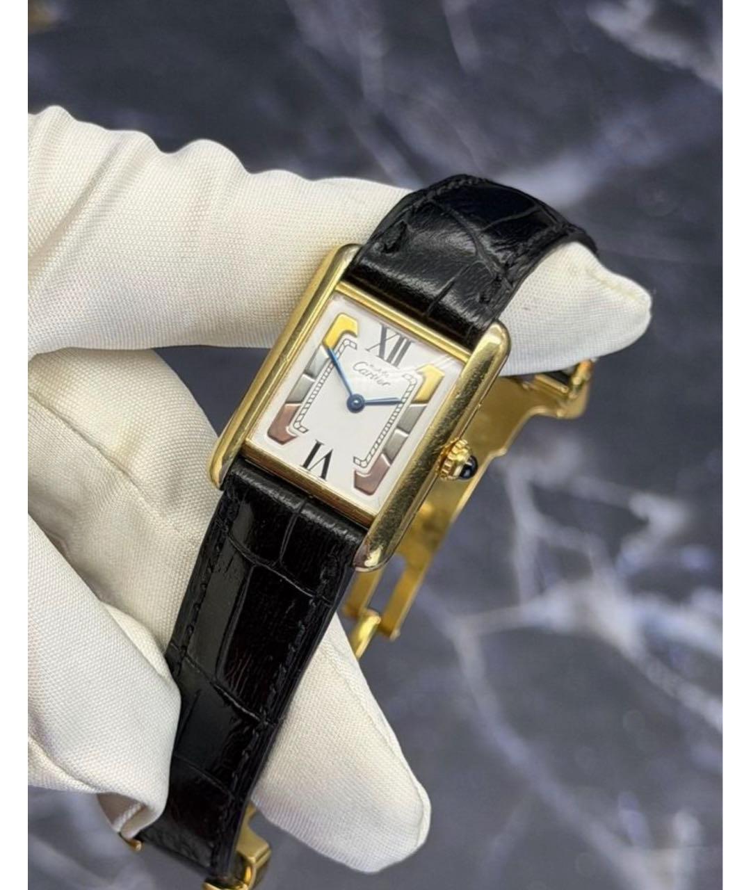 CARTIER Белые часы, фото 6