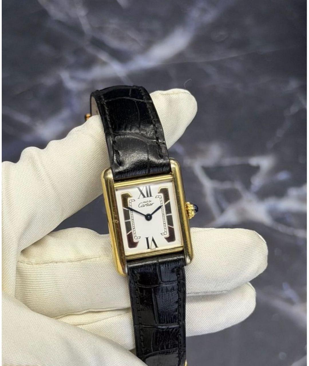 CARTIER Белые часы, фото 2