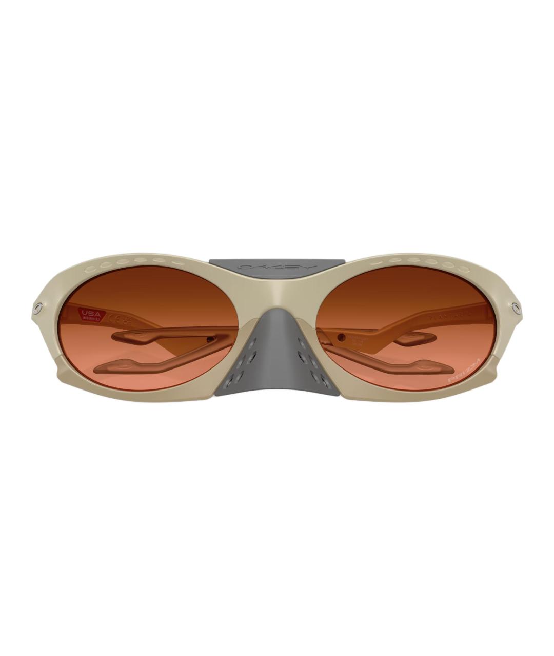 OAKLEY Бежевые солнцезащитные очки, фото 5