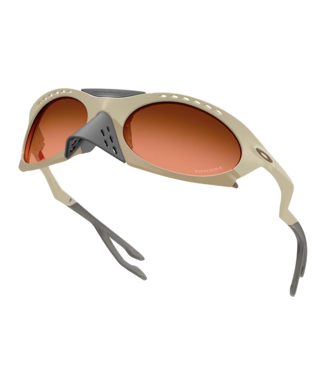 OAKLEY Бежевые солнцезащитные очки, фото 4