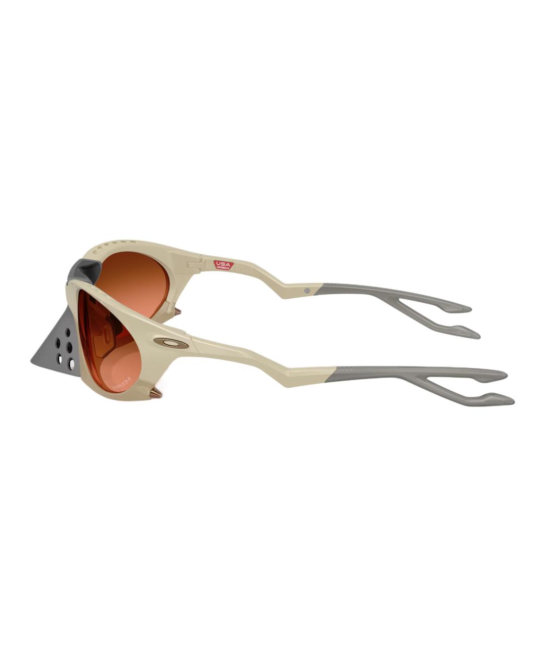 OAKLEY Бежевые солнцезащитные очки, фото 3