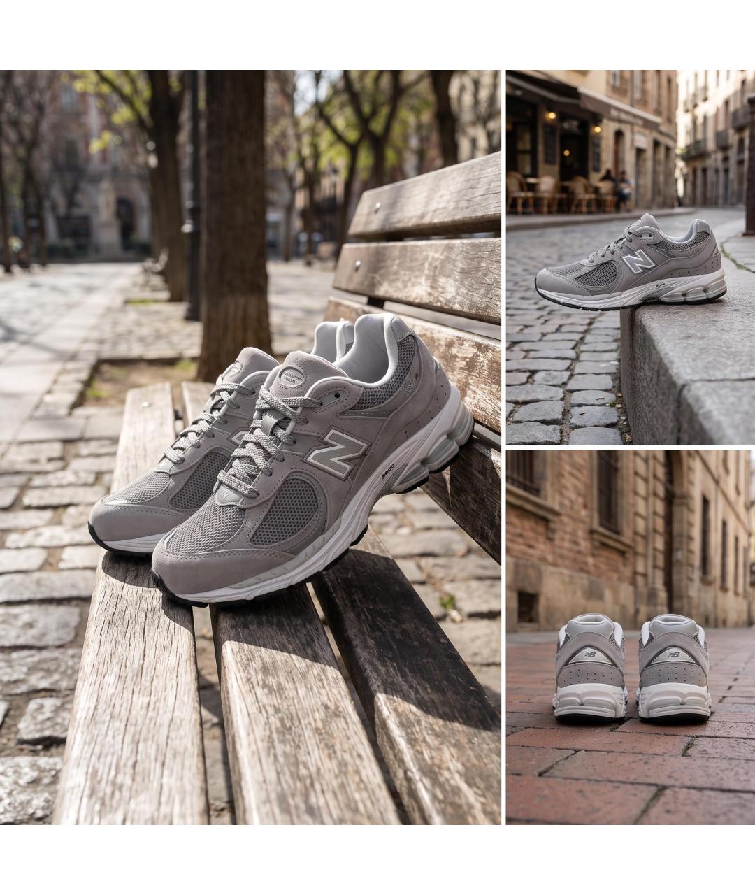NEW BALANCE Серые замшевые кроссовки, фото 6