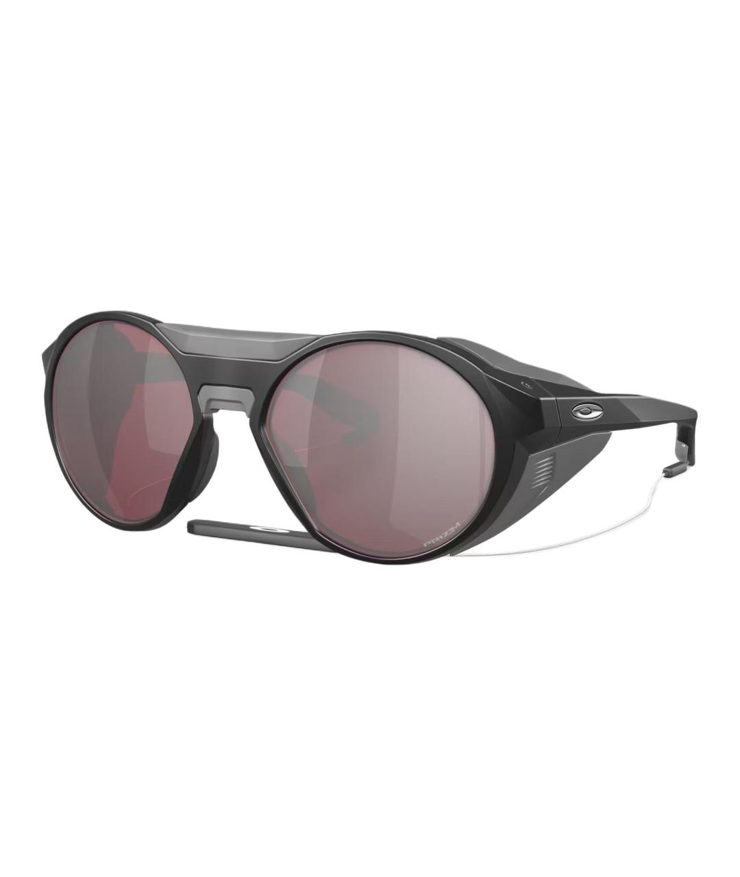 OAKLEY Черные пластиковые солнцезащитные очки, фото 1