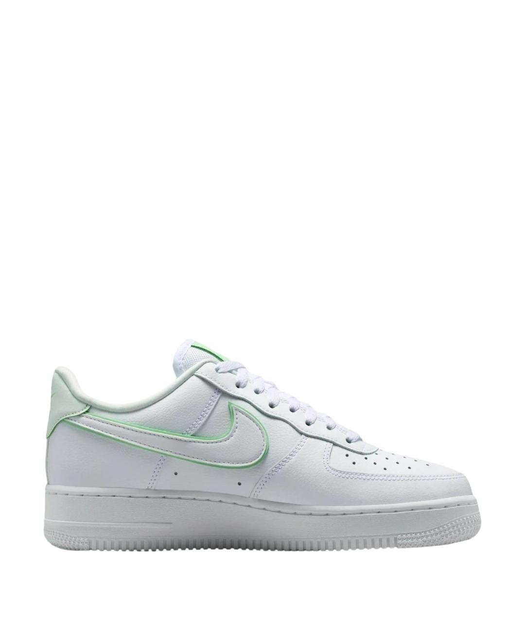 NIKE Белые кожаные кроссовки, фото 1