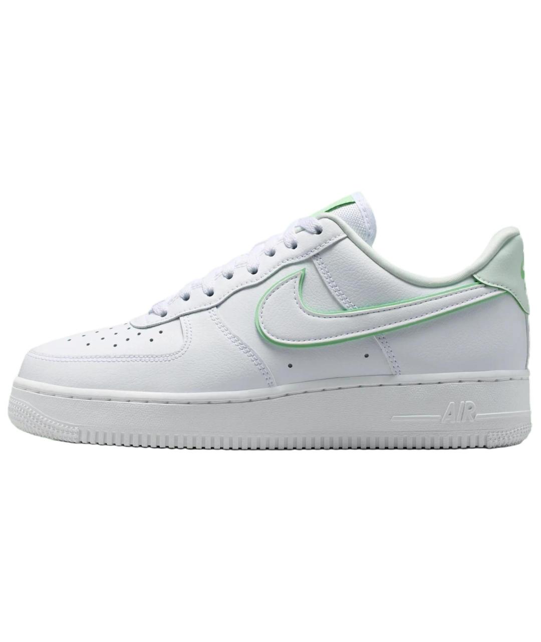 NIKE Белые кожаные кроссовки, фото 2
