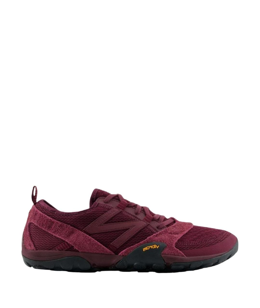 NEW BALANCE Бордовые текстильные кроссовки, фото 1
