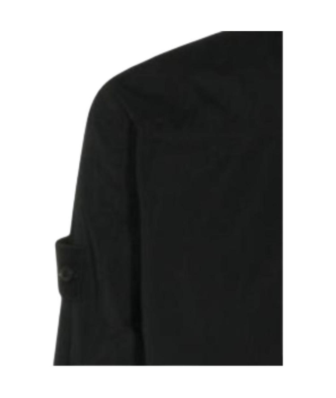 STONE ISLAND Черная полиамидовая куртка, фото 5