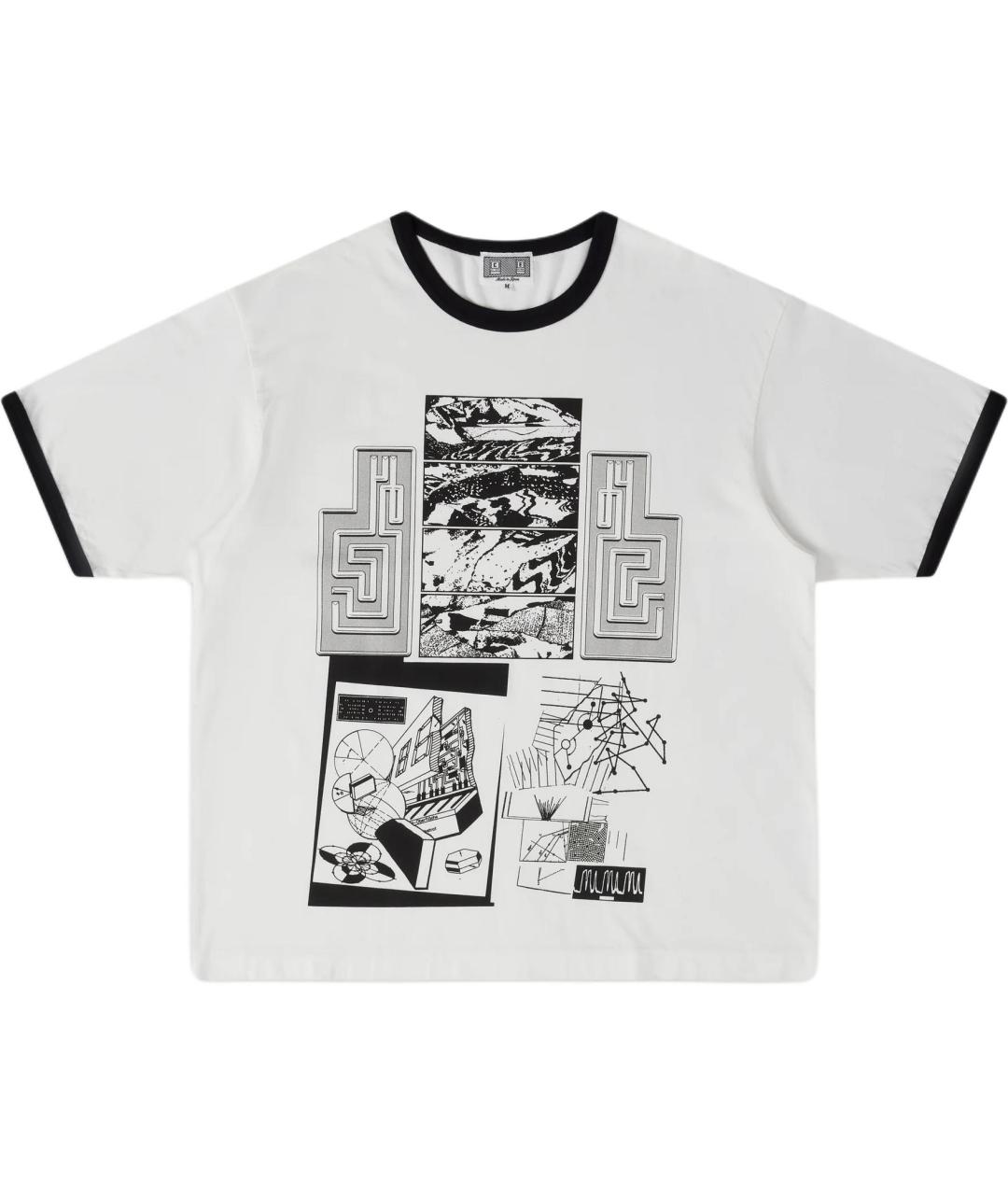 CAV EMPT Белая хлопковая футболка, фото 1