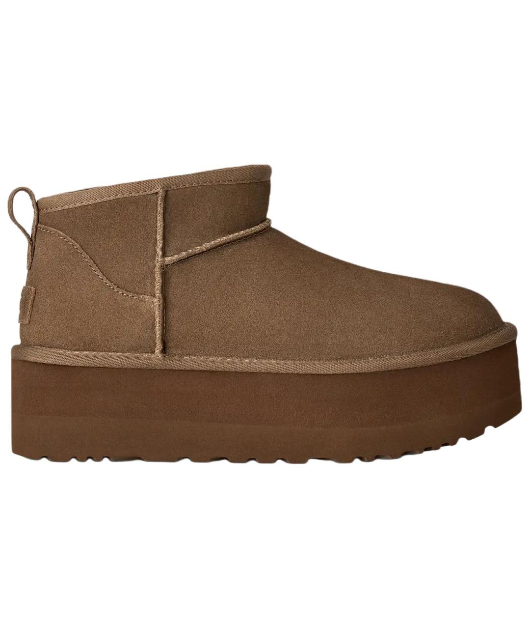 UGG Коричневые замшевые ботинки, фото 1