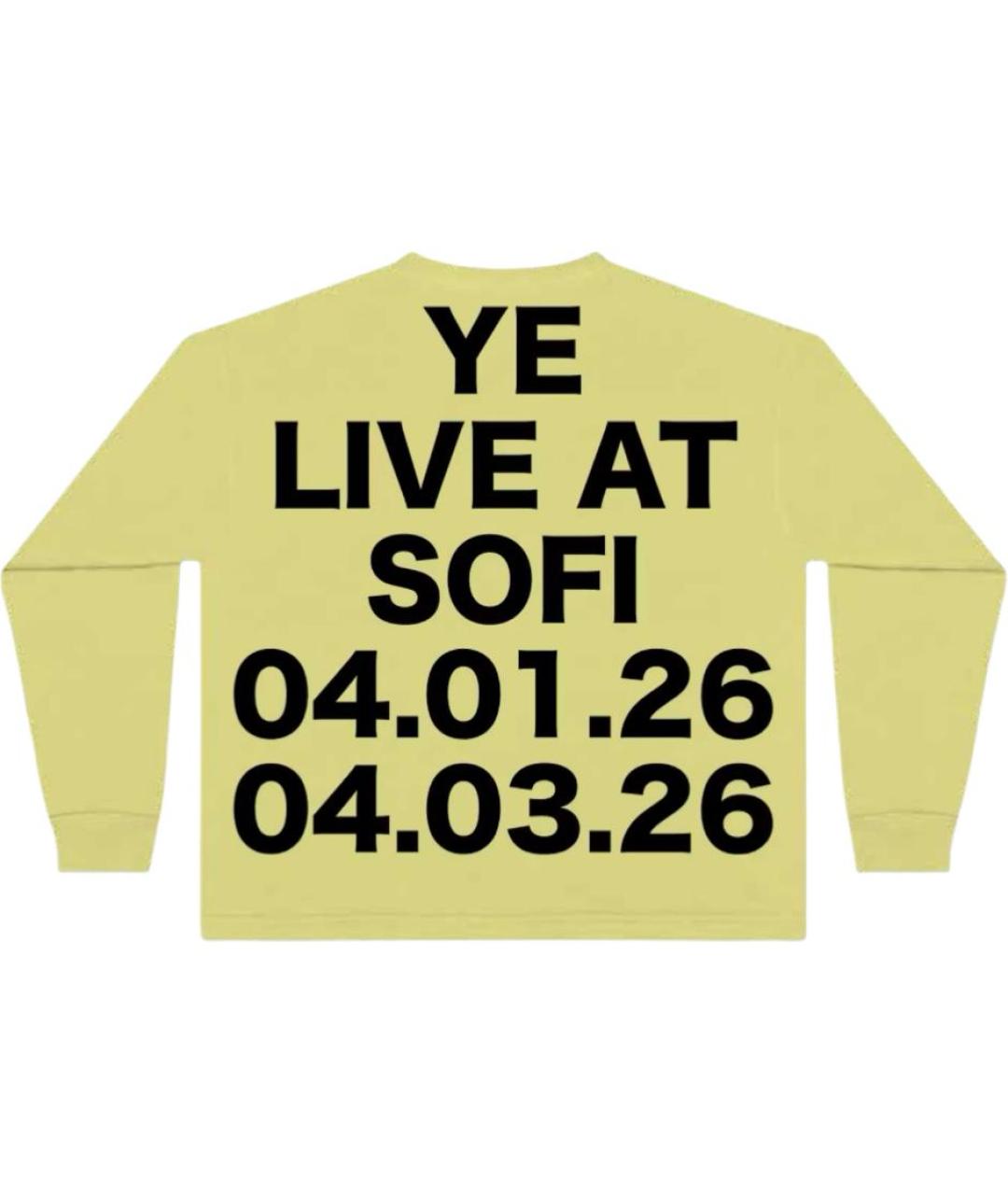 YEEZY Желтая футболка, фото 1