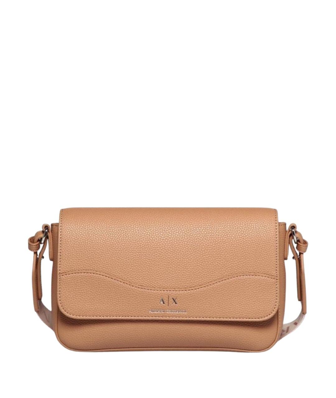 ARMANI EXCHANGE Бежевая сумка через плечо, фото 1