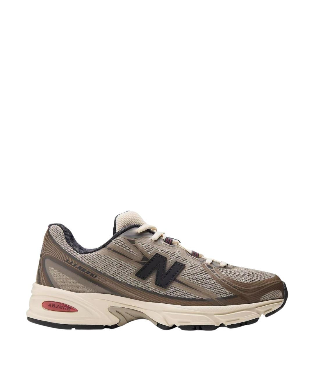 NEW BALANCE Коричневые синтетические кроссовки, фото 1