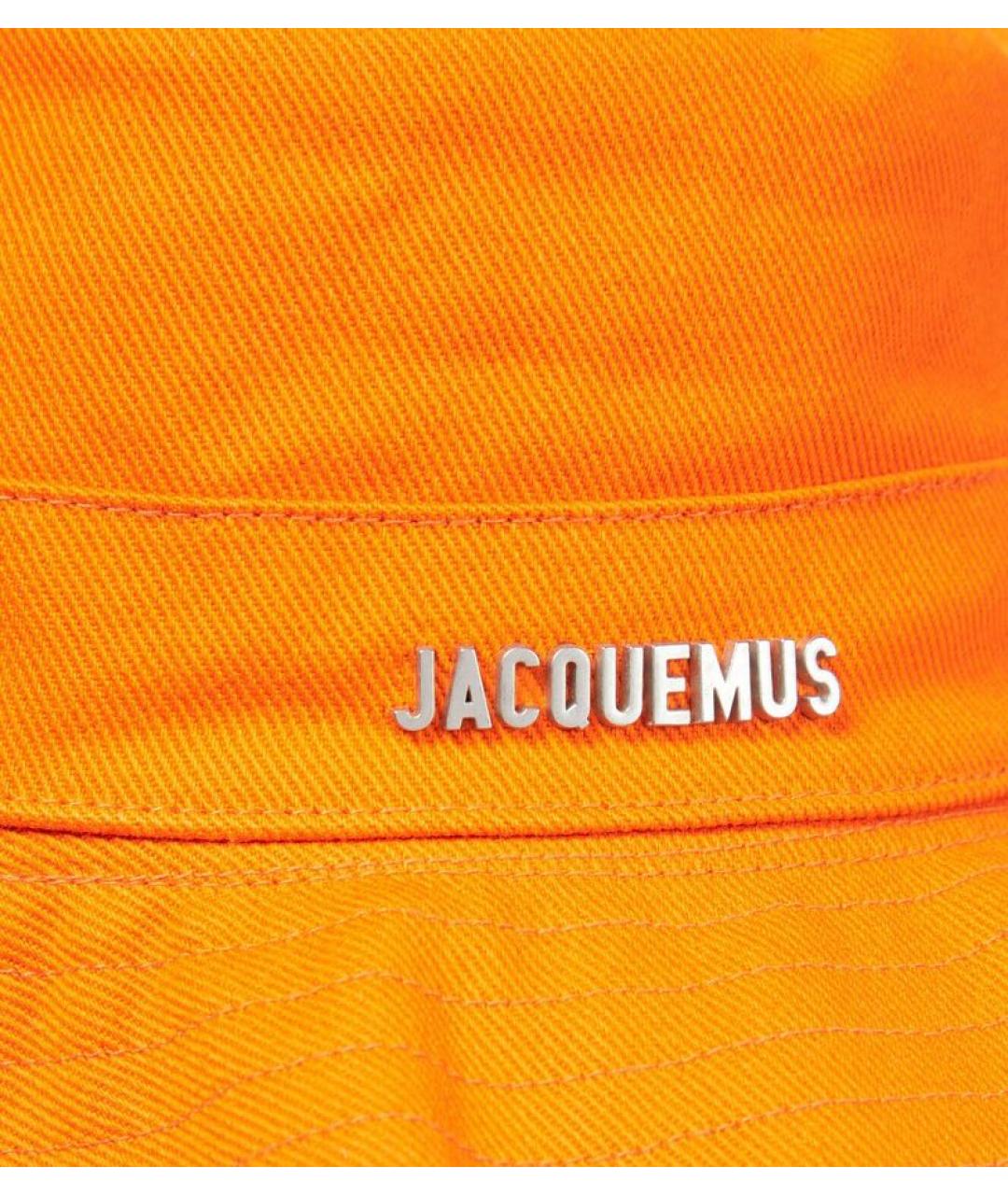 JACQUEMUS Оранжевая панама, фото 4