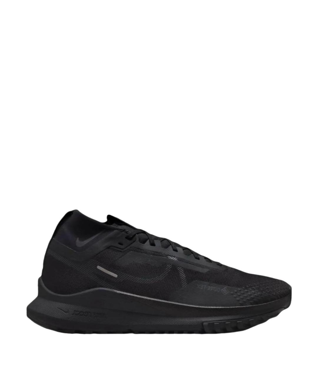 NIKE Черные низкие кроссовки / кеды, фото 1